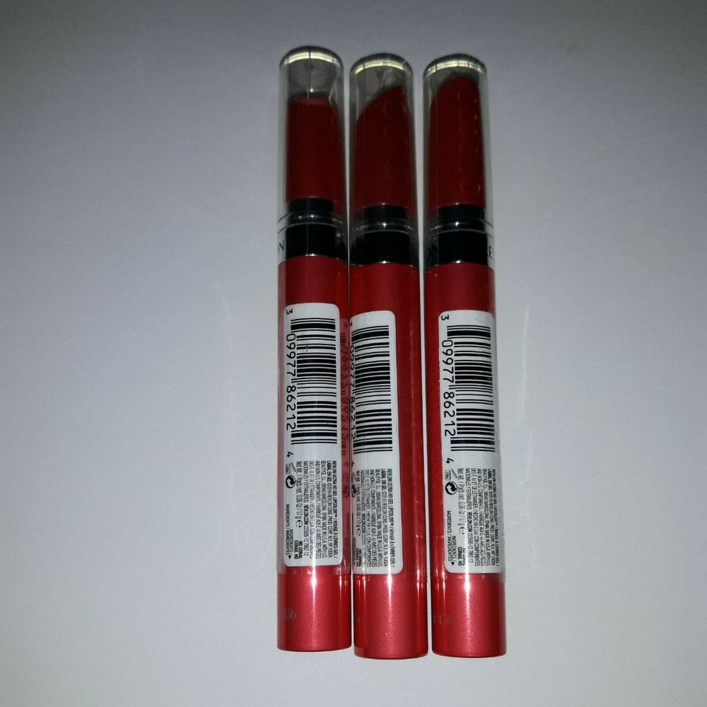 Lot of 3 Revlon Ultra HD Gel Lipcolor, HD Coral